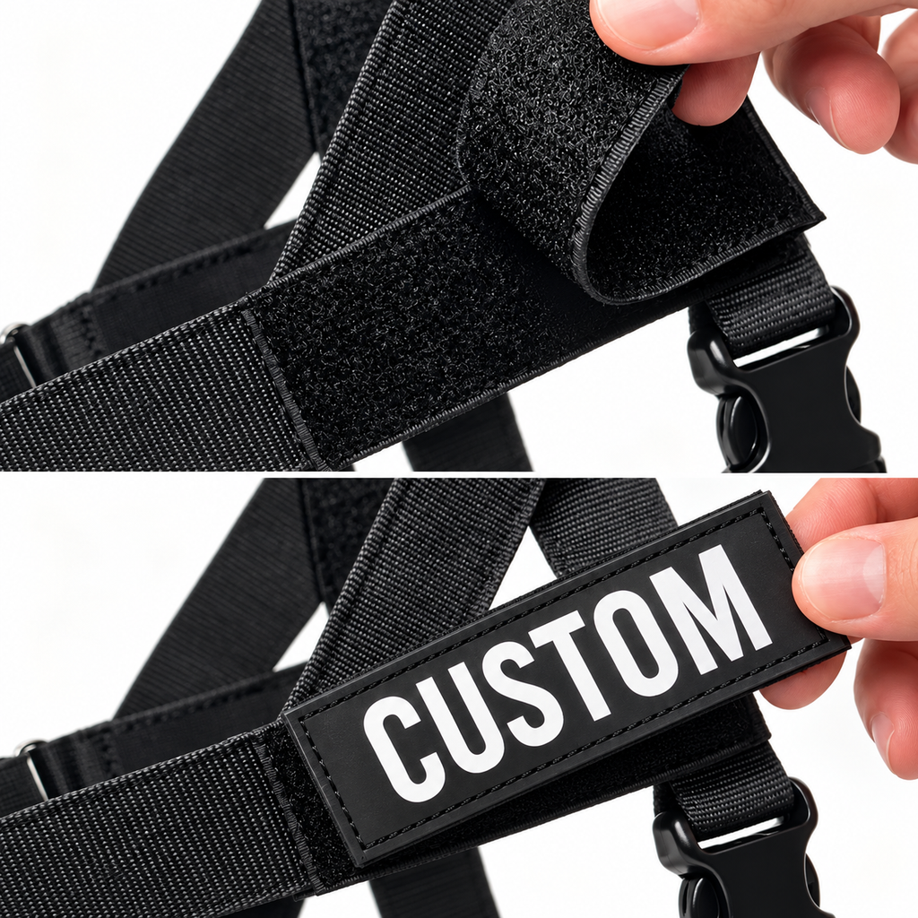 Harnais anti-traction personnalisable