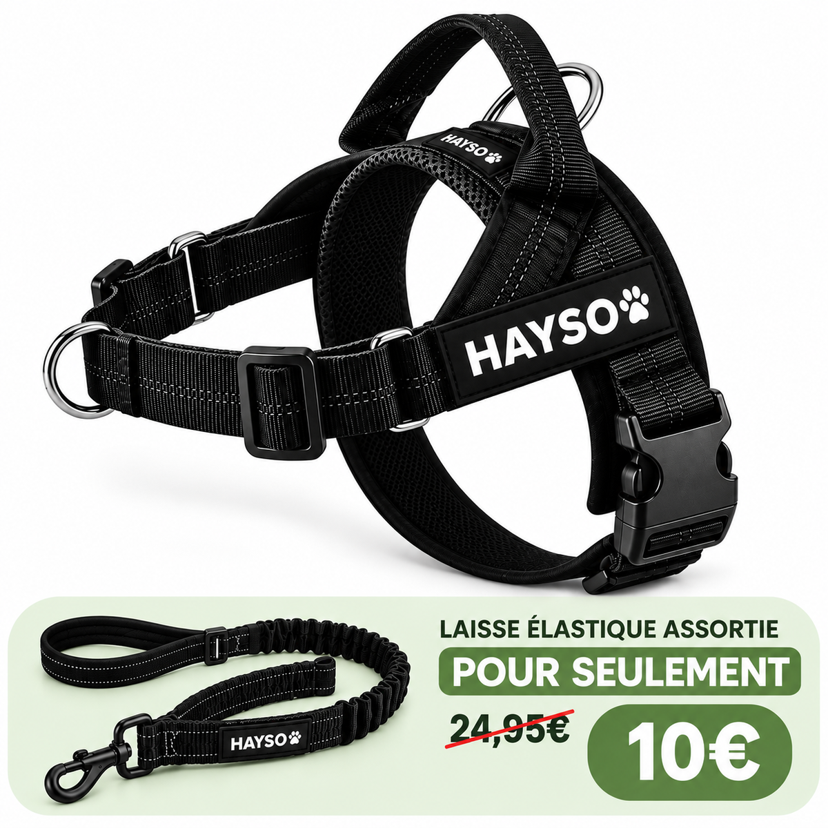 Harnais anti-traction personnalisable